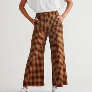 Free People Mott Street Trousers Tobacco Ginger